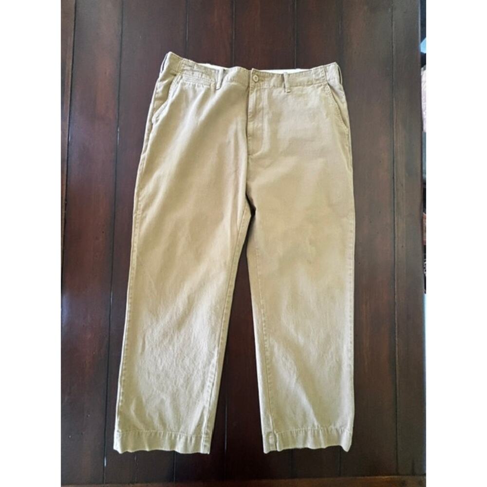 Vintage Polo Jeans Co Ralph Lauren Men’s Khaki Pants 40x32 Beige Cotton Chino